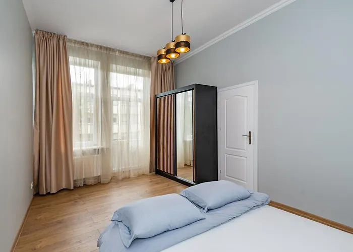 Lejlighed Elegant Center With Free Parking By Polo Aparments Kaunas